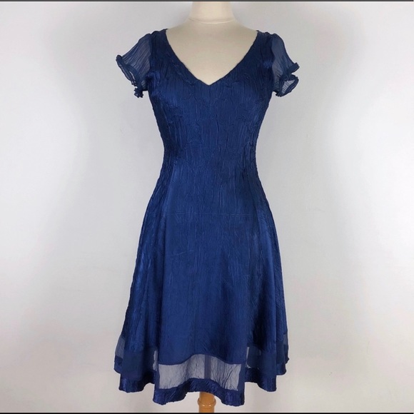 Komarov Dresses & Skirts - Komarov | Charmeuse Crinkle Dress